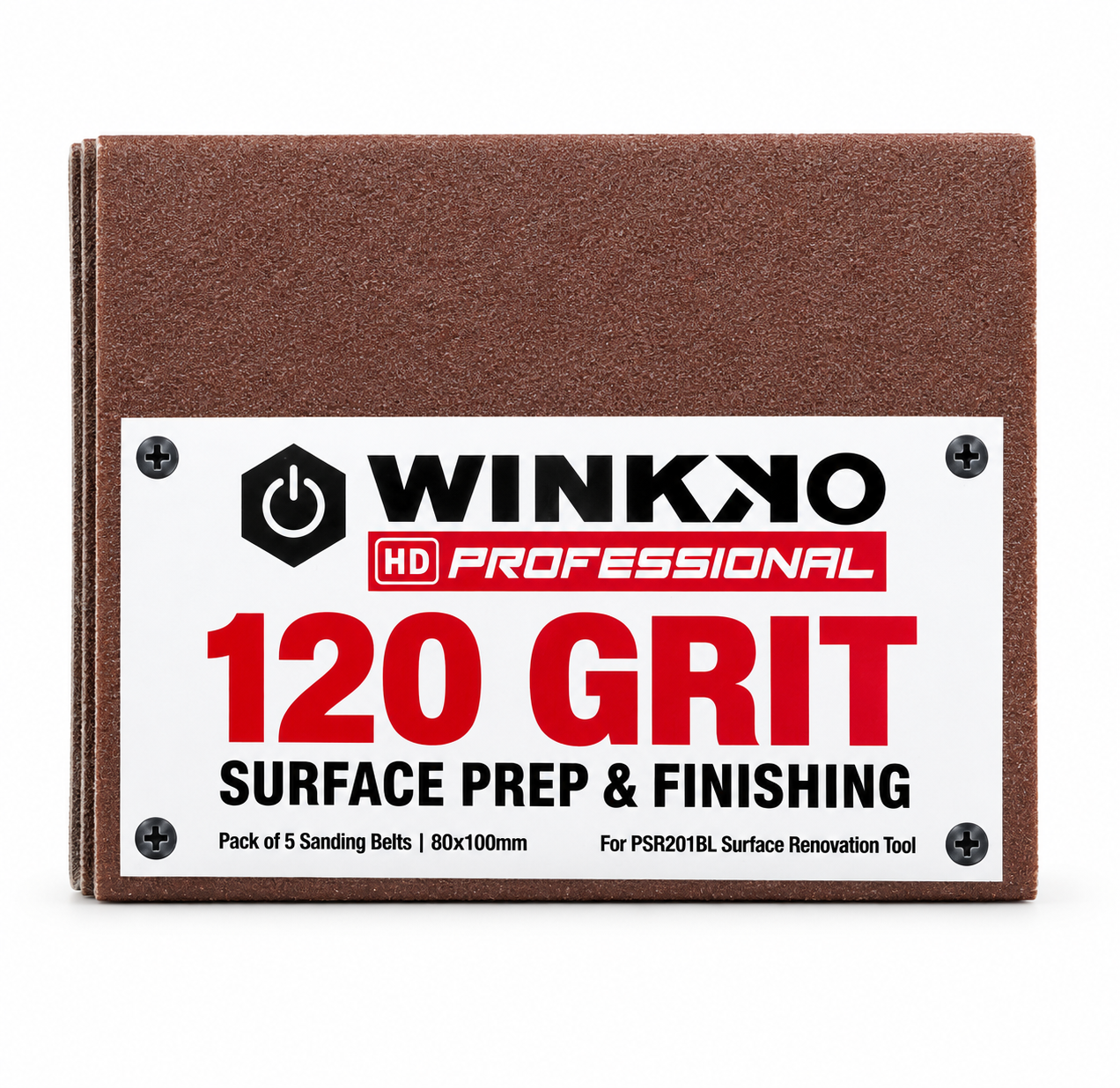 120 Grit Sanding belts for PSR201BL – 5 Pack