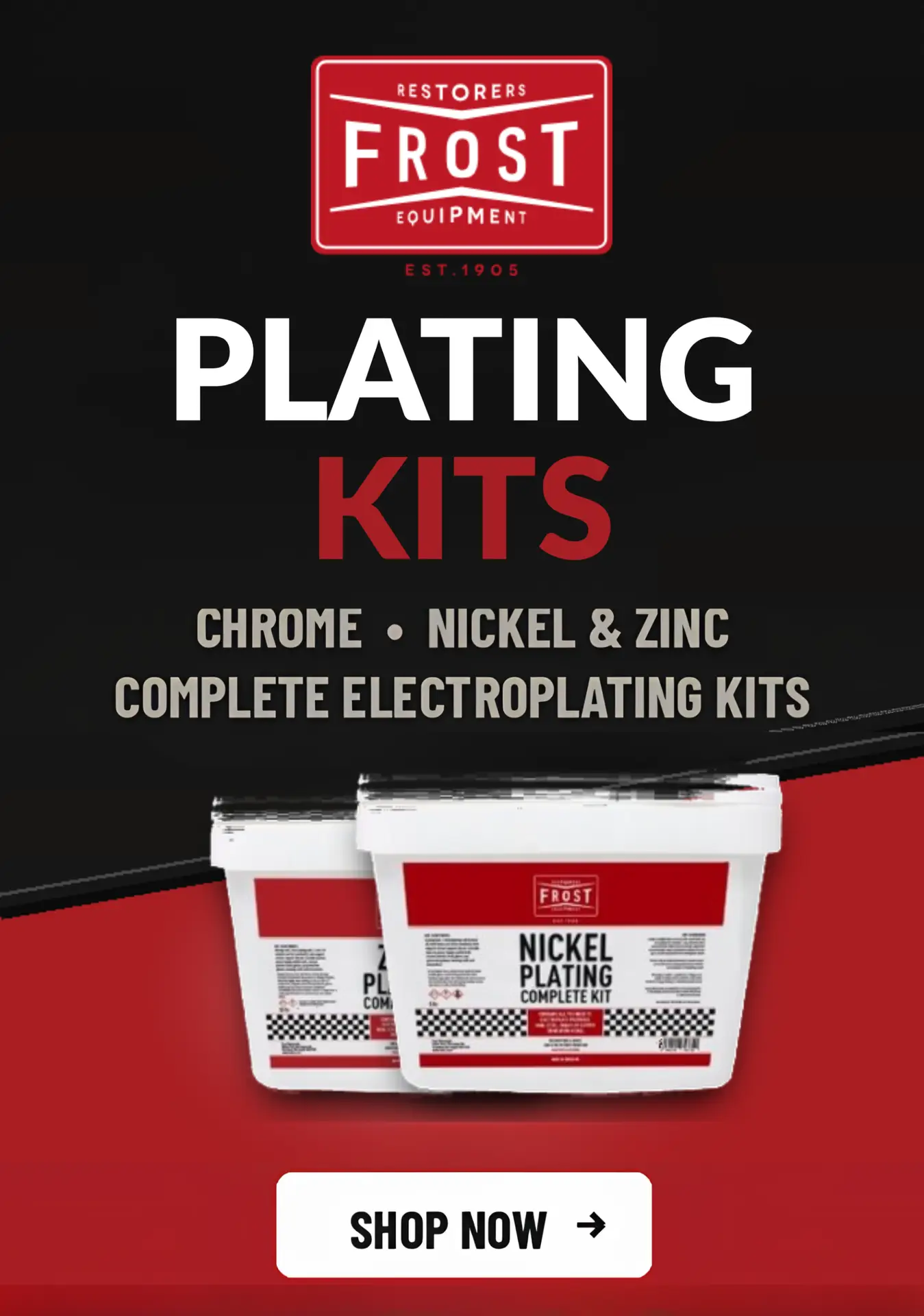 Frost Web Cards - Plating Kits