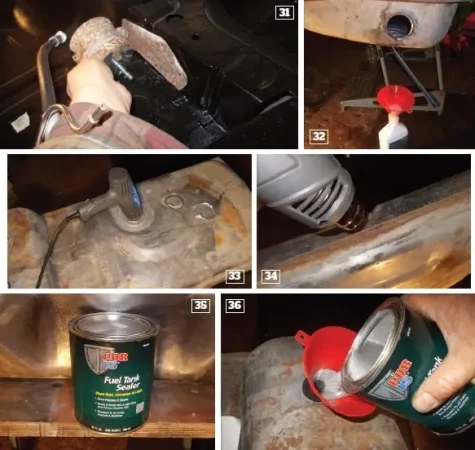 How-To Get Tanked Up with POR15 Fuel Tank Sealer8
