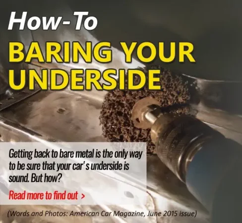 How-To Strip Car Underside To Bare Metal1