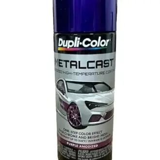 Metalcast Metallic Purple Anodized Spray Paint 311g (11oz) | Transparent High Gloss Automotive Aerosol | Heat Resistant Paint for Chrome, Metal, Wheels & Engine Components